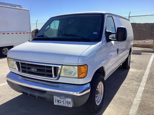 2007 Ford E-150 Cargo Van 2007 Ford E-150 Cargo Van