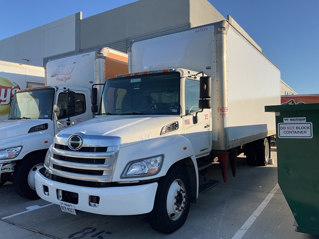 2013 Hino 268 4x2 Van Truck