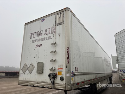 2015 Utility VS2DX 53 ft x 102 in T/A Van Trailer