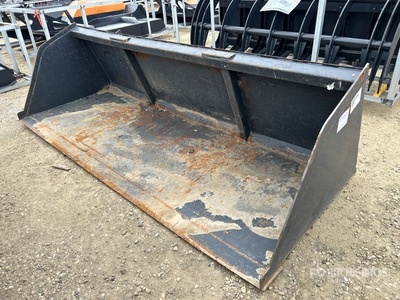 98 in Snow Skid Steer Bucket