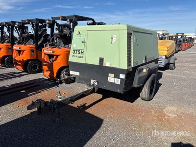 2012 Sullair 375H 375 cfm Mobile Air Compressor