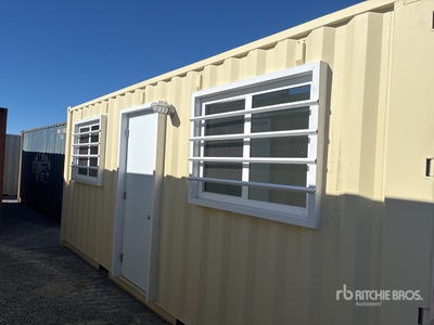 2025 20 ft x 8 ft Skid-Mounted Storage Container Transportierbare Büros (Unused)