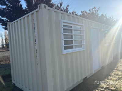 2025 20 ft x 8 ft Skid-Mounted Mobilne biuro (Unused)