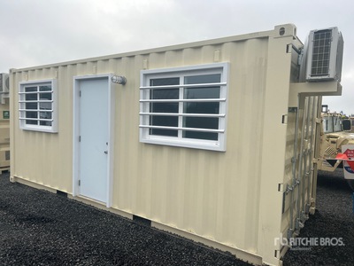 2025 20 ft x 8 ft Skid-Mounted Mobile Office (Unused)