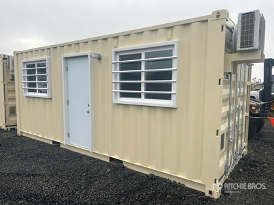 2025 20 ft x 8 ft Skid-Mounted Mobile Office (Unused)