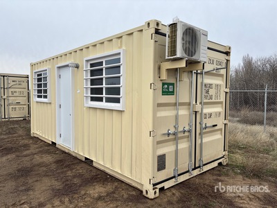 2025 20 ft x 8 ft Skid-Mounted Mobile Office (Unused)