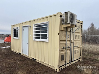 2025 20 ft x 8 ft Skid-Mounted Mobile Office (Unused)