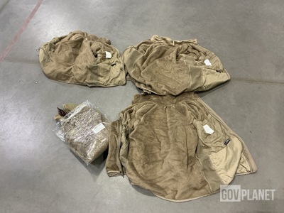 (45) Cold Weather Jackets, (3) Clothing Bags & Assorted Items