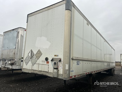 2014 Vanguard 53 ft x 102 in T/A Van Trailer