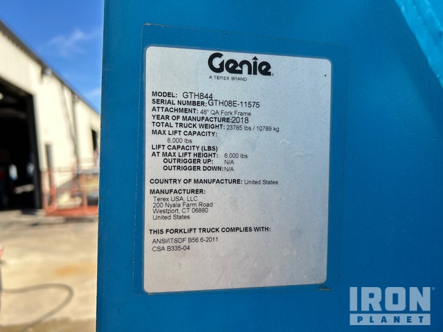 MANIPULADOR 2018 GENIE