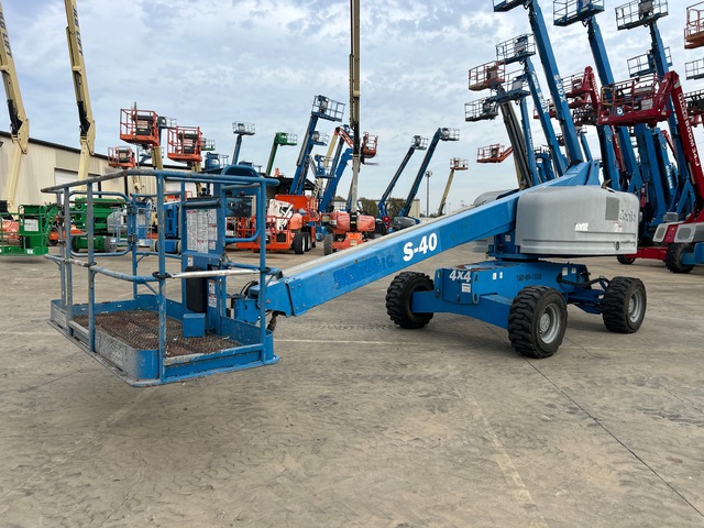 2016 Genie S-40 4WD Diesel Telescopic Boom Lift