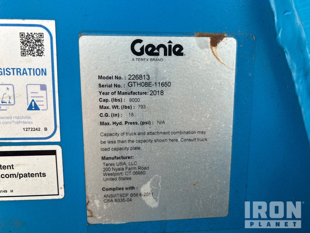 MANIPULADOR 2018 GENIE