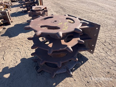 34 in Excavator Compaction Wheel