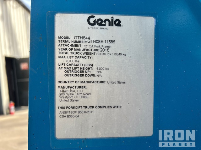 MANIPULADOR 2018 GENIE