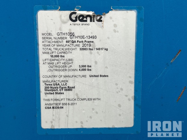 MANIPULADOR 2019 GENIE