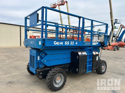 2016 GENIE GS-3384 Dual Fuel 4x4 Scissor Lift