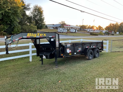 2024 Big Tex 16 ft T/A Gooseneck Lichte Kiepaanhanger