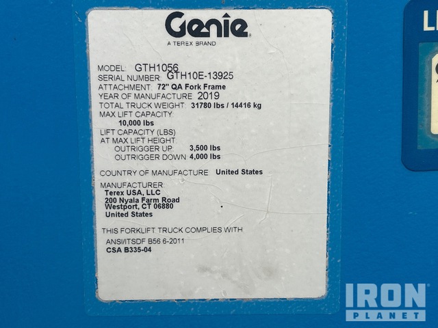 MANIPULADOR 2019 GENIE