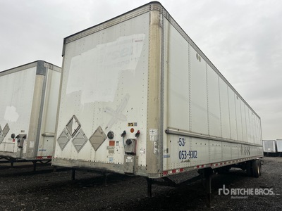 2014 Vanguard CVXP 53 ft x 102 in T/A Van Trailer