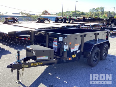 2024 Big Tex 10 ft 4 in T/A Lichte Kiepaanhanger (Unused)