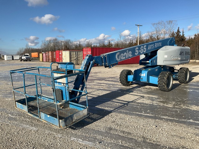 2013 Genie S-65 4WD Diesel Telescopic Boom Lift
