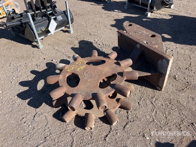 12 in Excavator Compaction Wheel