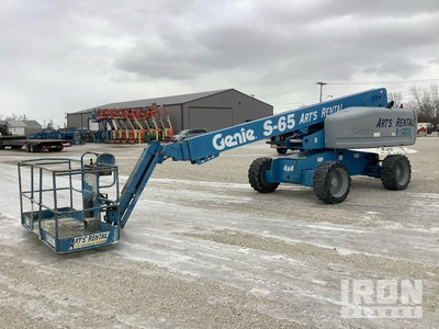 2013 GENIE S-65 4WD Diesel Telescopische hoogwerker