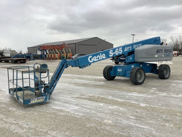 2013 Genie S-65 4WD Diesel Telescopic Boom Lift