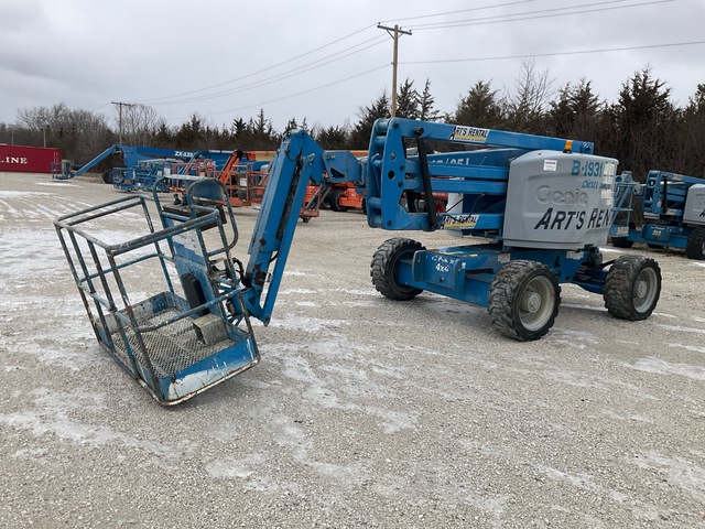 2014 Genie Z-45/25J 4WD Diesel Articulating Boom Lift