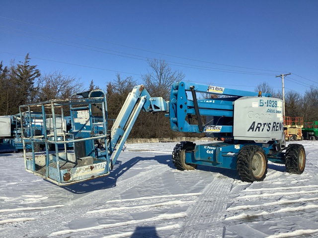 2014 Genie Z-45/25J 4WD Diesel Articulating Boom Lift