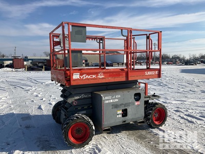 2016 Skyjack SJ6832 RT Dual Fuel 4x4 Scissor Lift