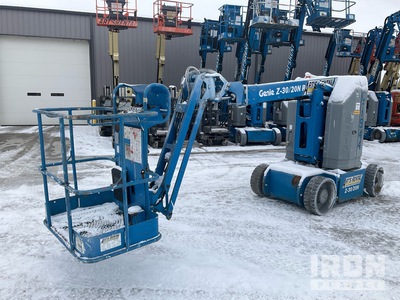2014 Genie Z-30/20N RJ 2WD Electric Articulating Boom Lift