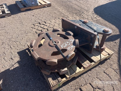 12 in Excavator Compaction Wheel