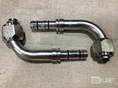 (156) Eaton FJ5985-1010S Size EZ Clip Female O-Ring Elbow Fittings