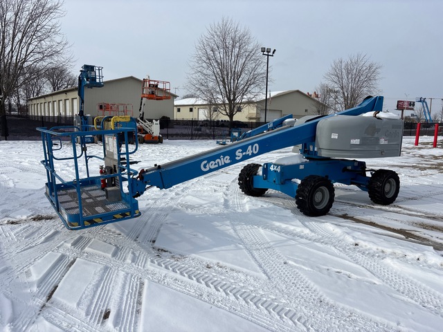 2019 Genie S-40 4WD Diesel Telescopic Boom Lift