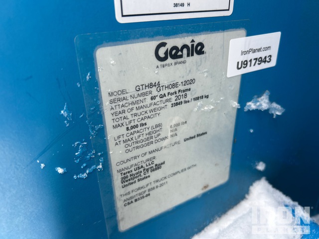 MANIPULADOR 2018 GENIE