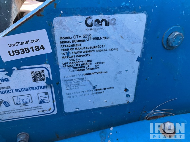 MANIPULADOR 2018 GENIE