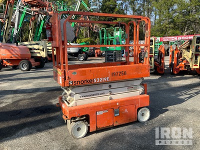 2017 Snorkel S3219E Electric Scissor Lift
