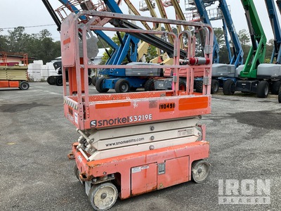 2017 Snorkel S3219E Electric Scissor Lift