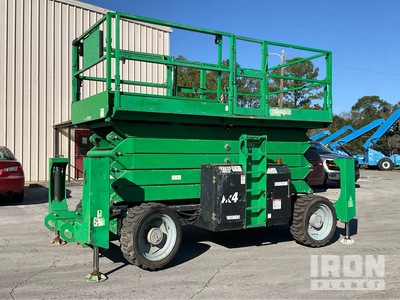 2014 GENIE GS-5390 RT Diesel 4x4 Scissor Lift