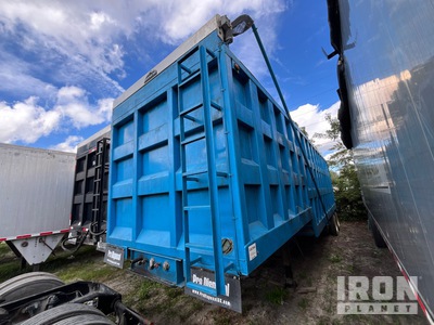 2015 Globe GTDD302-36-75YD 36 ft T/A End Dump Trailer