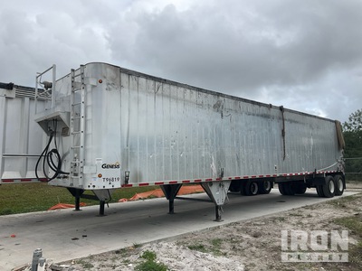 2019 East 48 ft T/A Aluminum ライブボトムトレーラー