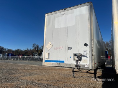 2012 Wabash 53 ft x 102 in T/A Van Trailer