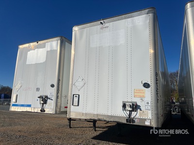 2017 Wabash 53 ft x 102 in T/A Van Trailer