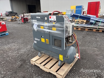 Atlas Copco GX4ff Skid-Mounted Electric Air Compressor