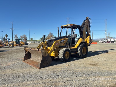 2013 Cat 450F 4x4 Backhoe Loader