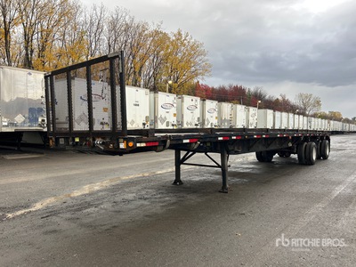 2002 Fontaine 48 ft T/A Flatbed Trailer