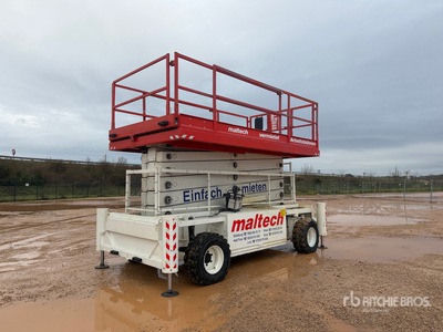 2007 Holland Lift B-195DL25 4x4 Nacelle Ciseaux Schaarlift