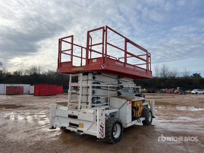 2007 Holland Lift B-195DL25 4x4 Diesel Nacelle Ciseau Piattaforma aerea verticale