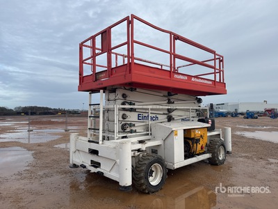 2008 Holland Lift Combistart B-195DL25 4x4 Diesel Nacelle Ciseau Scissor Lift